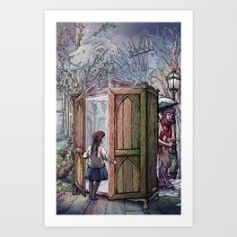 Lucy's Discovery Art Print