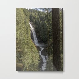 Wallace Falls Metal Print | Photo, Color, Pnw, Pacificnorthwest, Nature, Stevenspass, Waterfall, Landscape, Forest, Washington 