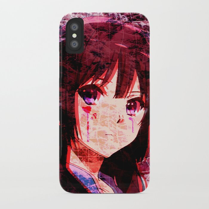 Glitch Sad Japanese Anime Aesthetic Iphone Case By Poser Boy Society6 We hope you enjoy our growing collection of hd images to use as a background or home screen for your smartphone or please contact us if you want to publish an anime glitch wallpaper on our site. glitch sad japanese anime aesthetic iphone case by poser boy