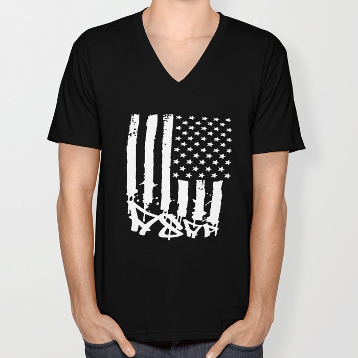 Asap Rocky White Flag Mob Squad Big Tour Squad T Shirts Unisex V