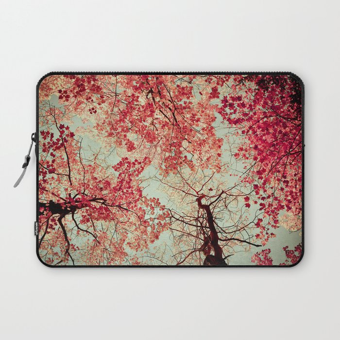 Autumn Inkblot Laptop Sleeve