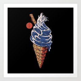 Great Ice cream Art Print
