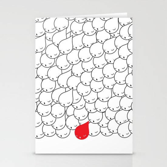 FOLLOW ME FOLLOW YOU Stationery Cards