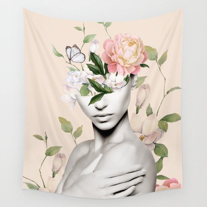 Floral beauty 6 Wall Tapestry