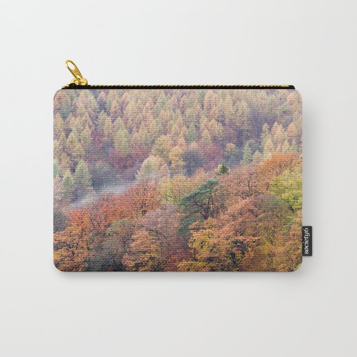 Autumn Trees Panorama Carry-All Pouch
