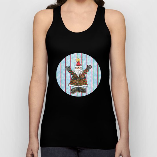 Santa Unisex Tank Top