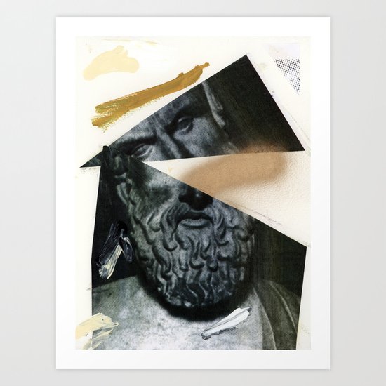 Untitled (Painted Composition 12) Art Print