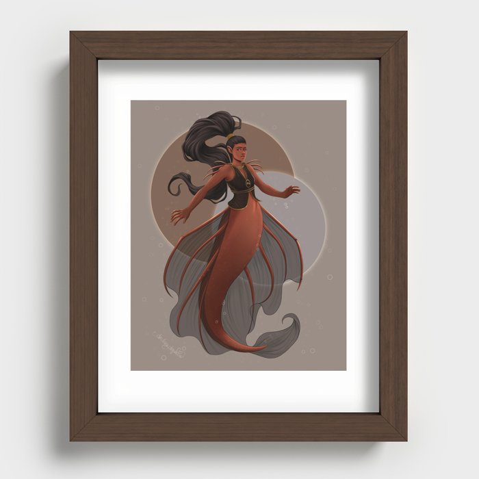 Scorpio  Recessed Framed Print