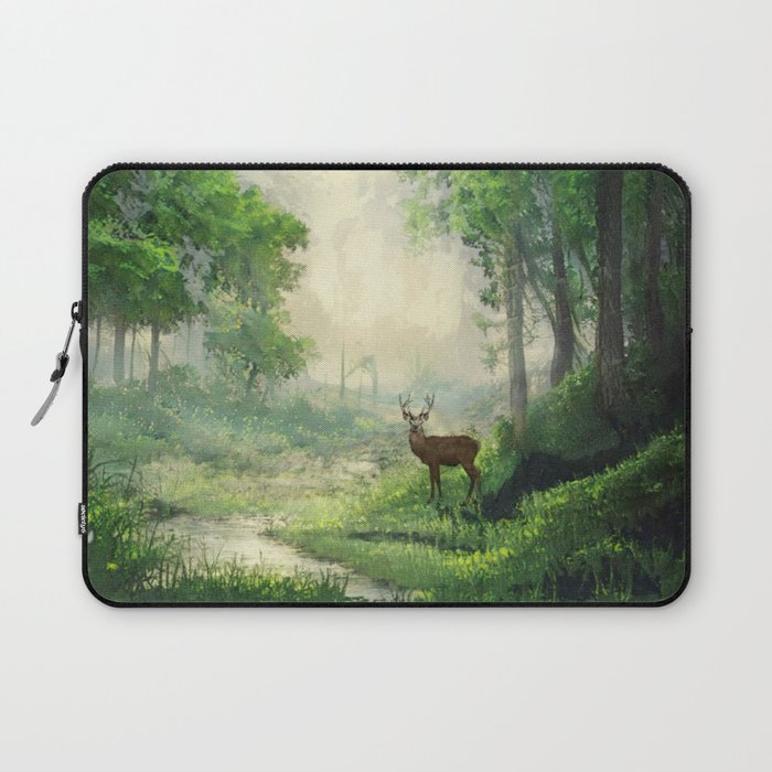 Stag In The Morning Light Laptop Sleeve