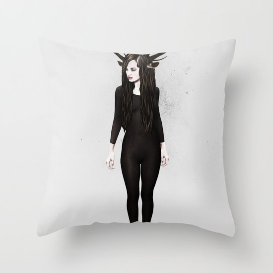 Abigail Day Throw Pillow