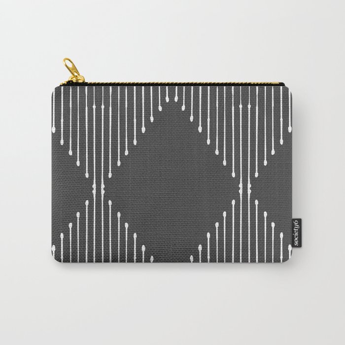 Geo (Dark Gray) Carry-All Pouch