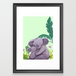 Print, adventure, Animal, koala, sloth, Baby, Nursery, Kids, Girl, Boy, Wall Art, Digital Framed Art Print