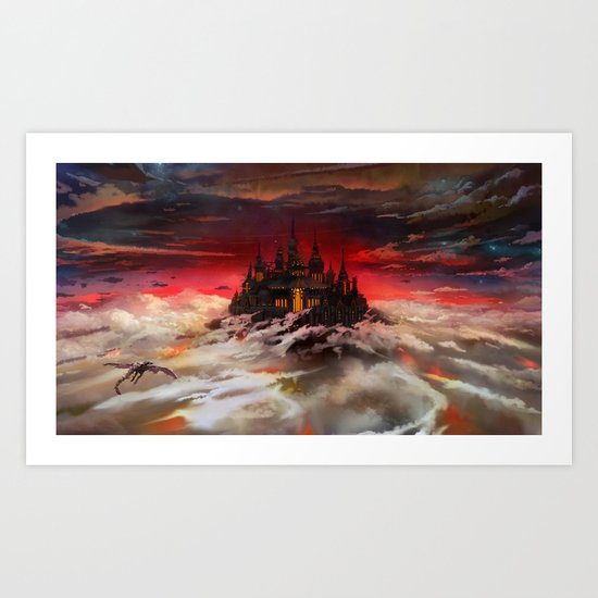A world reborn with Magic: Days of Dawn Art Print