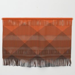 Orange to Black Ombre Signal Wall Hanging