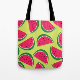 Juicy Watermelon Slices Tote Bag