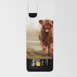 Highland Cow Android Card Case