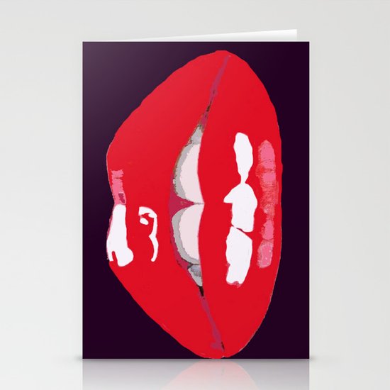Lushious Lips Stationery Cards