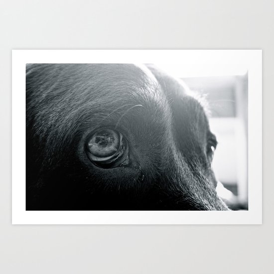ojos Art Print