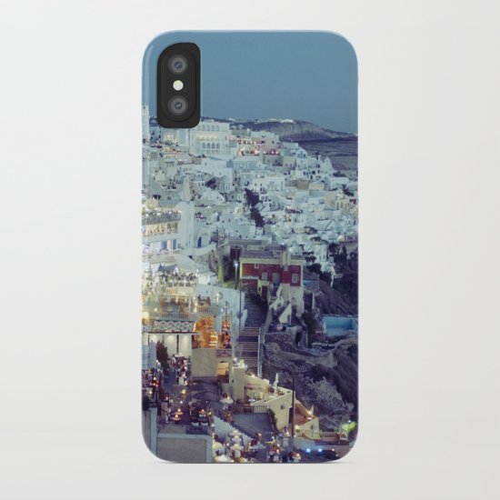 Fira at Dusk II iPhone Case