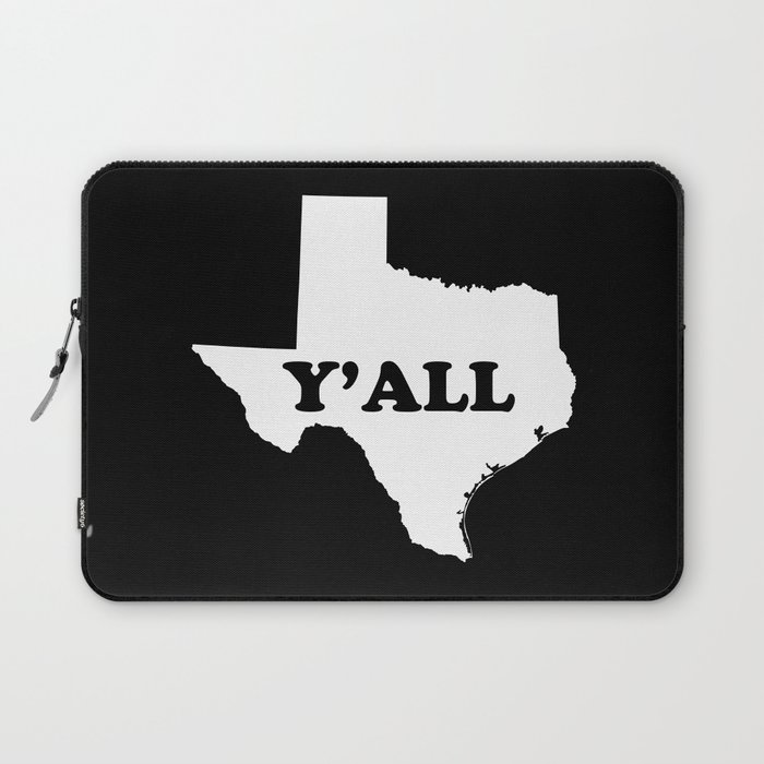 Texas Yall Laptop Sleeve
