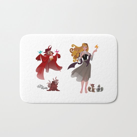 Sleeping Beauty - Once Upon a Dream Bath Mat