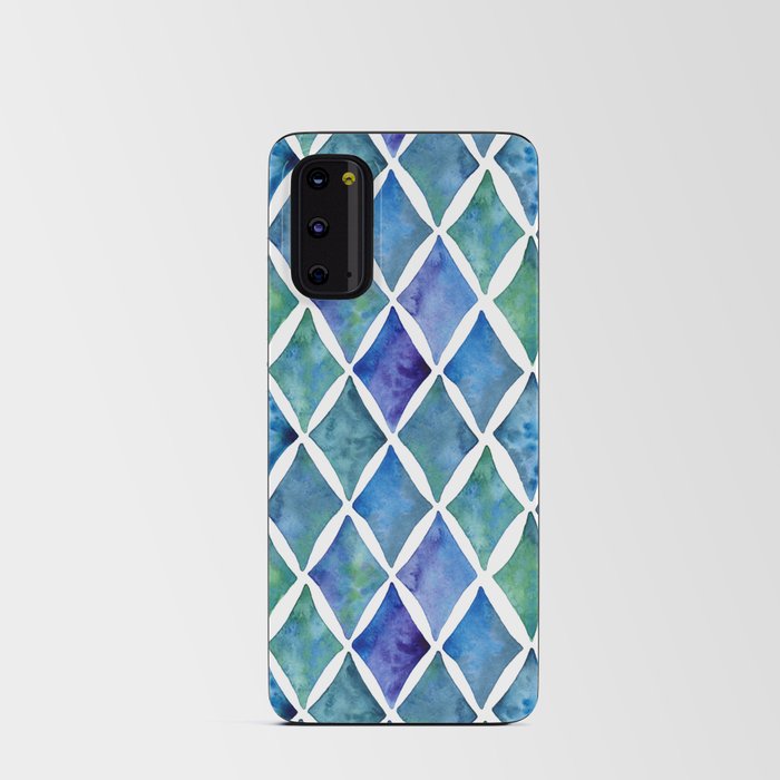 Watercolor Diamond Android Card Case