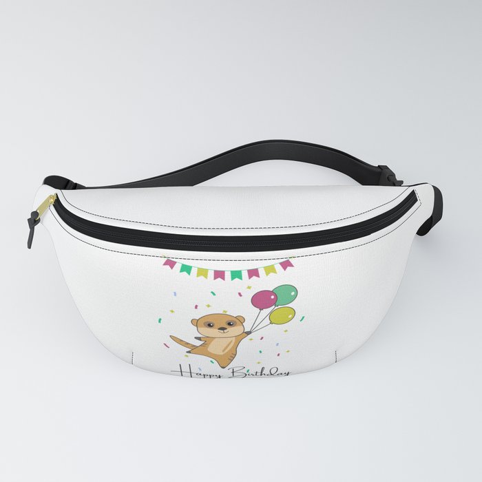 Meerkat Wishes Happy Birthday To You Fanny Pack