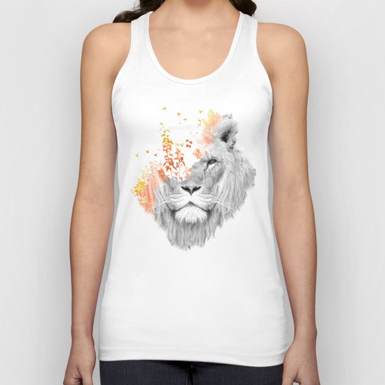 If I roar (The King Lion) Unisex Tank Top