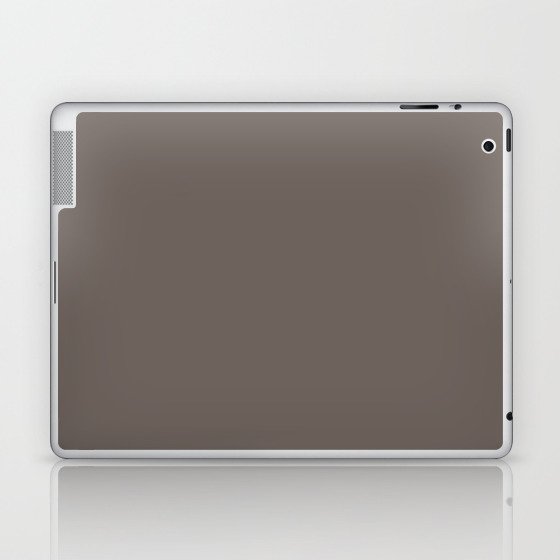 White Crowned Pigeon Brown-Gray Laptop & iPad Skin