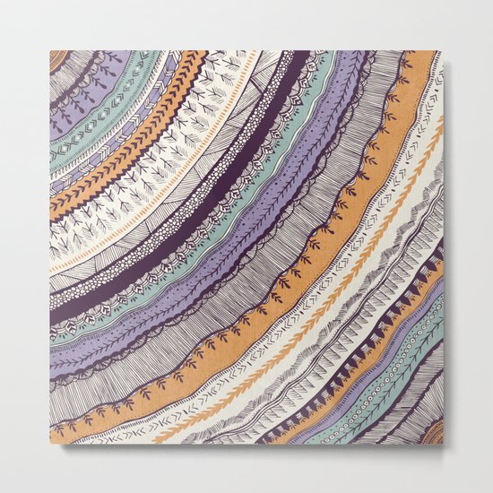 Colorful Fall Metal Print