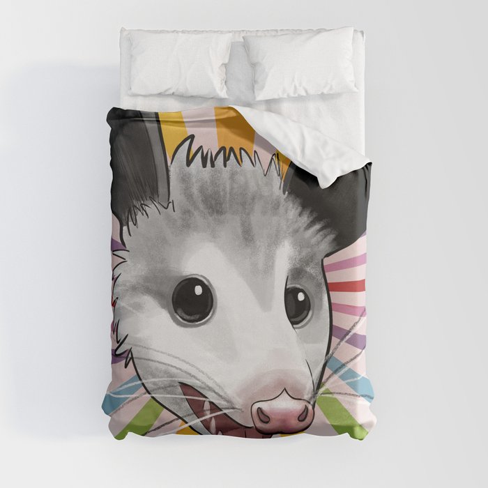 Awesome Possum Duvet Cover