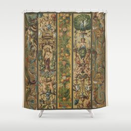 Renaissance Ornament Shower Curtain