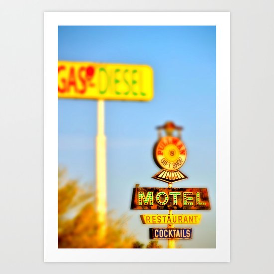Motel Art Print