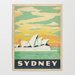 Vintage poster - Sydney Poster