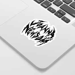 Joanna Newsom Heavy Metal Logo Sticker