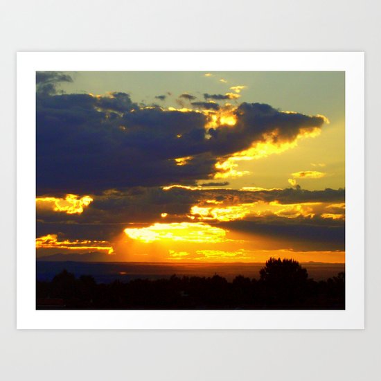 Sunset Splendor Art Print