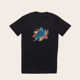 Stamm's Marine Turtle ThrowBack Vacation Sea Turtle T Shirt