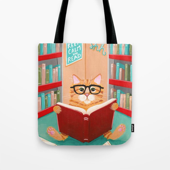 The Little Reader Tote Bag
