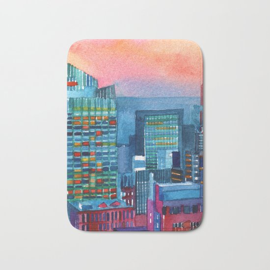 New York buildings vol2 Bath Mat