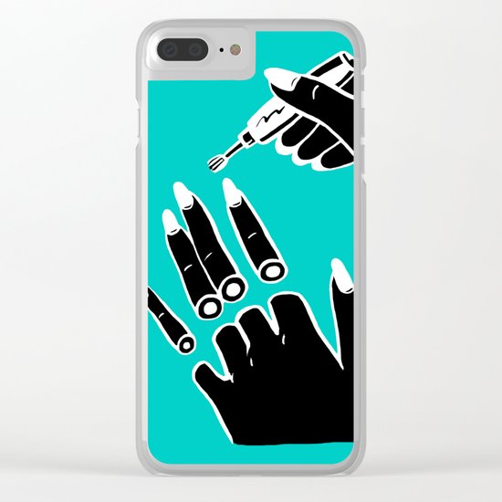 Soft Sensuality Clear iPhone Case