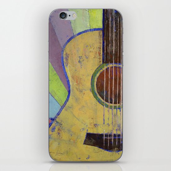 Sunrise Guitar iPhone & iPod Skin