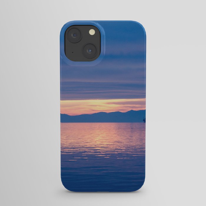 Thessaloniki, Greece, Beautiful Ocean Sunset iPhone Case