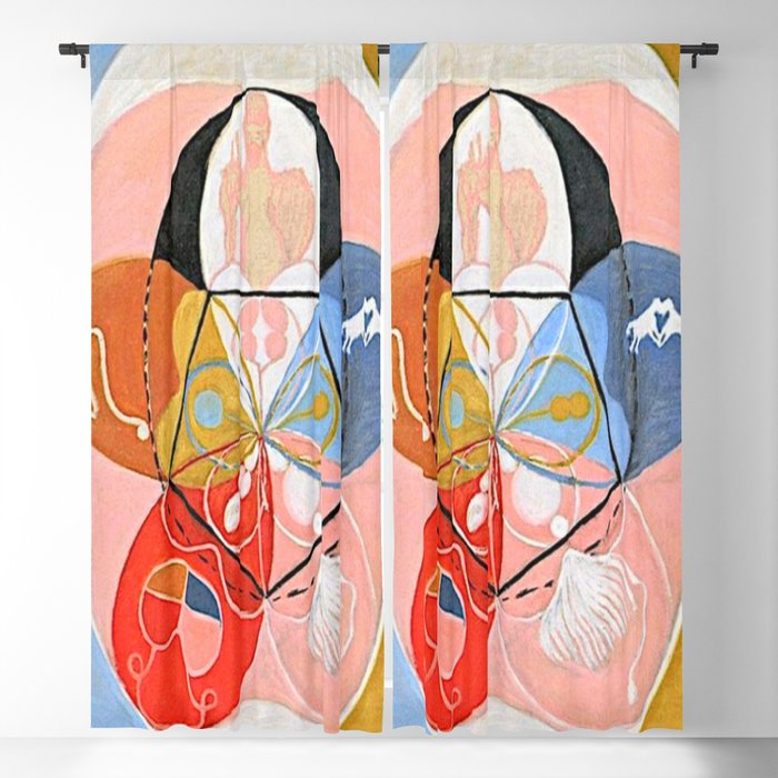 Hilma af Klint Evolution, No. 14, Group VI Blackout Curtain