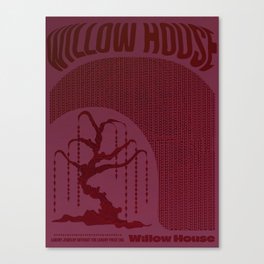Willow House Canvas Print