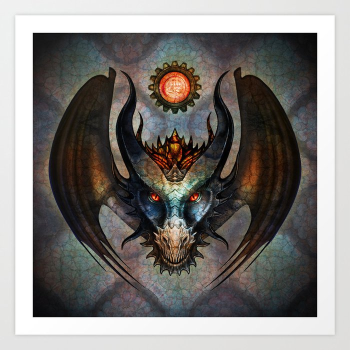 The Dragon Art Print