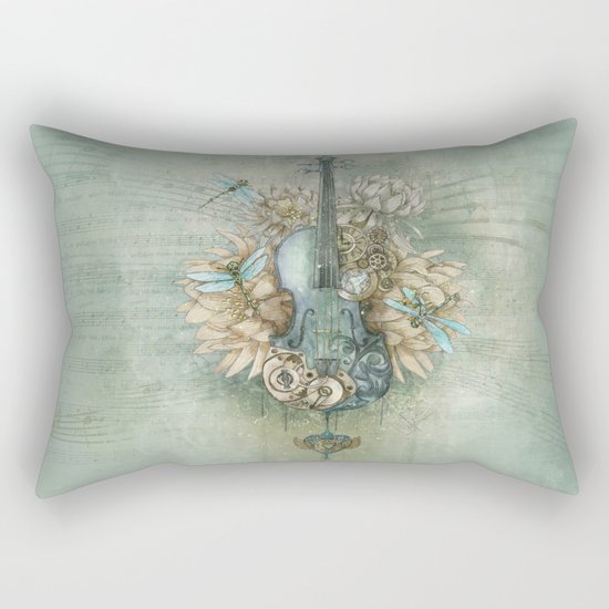 Analog Sound Rectangular Pillow