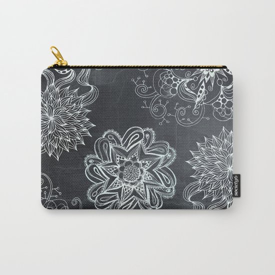 Floral pattern Carry-All Pouch