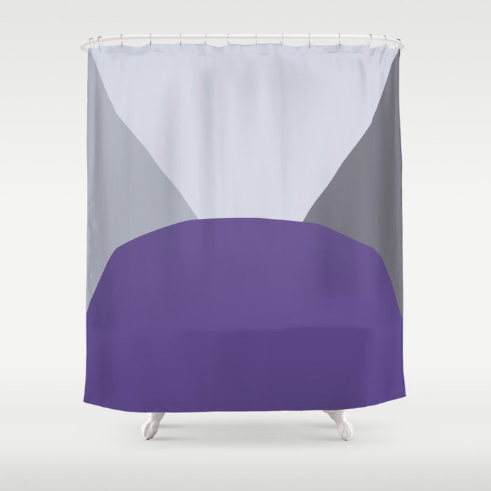 DeYoung Ultra Violet Shower Curtain
