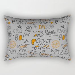 Basketball.GO. Rectangular Pillow