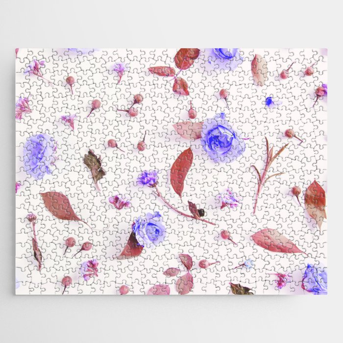 Lovely Floral Seamless Pattern Jigsaw Puzzle